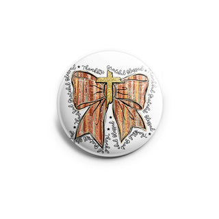 Grateful & Blessed Cross Topper