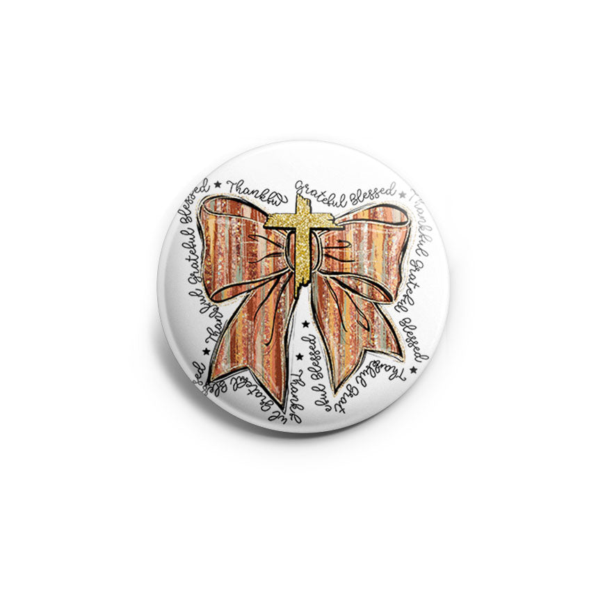 Grateful & Blessed Cross Topper - - Topperswap