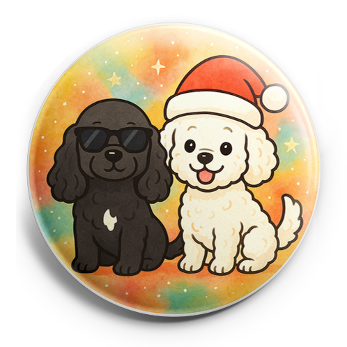 Custom Design – Gizmo is ready for Christmas. - Topper