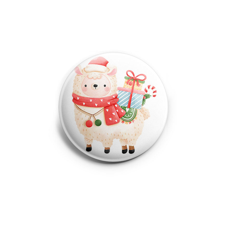 Santa Llama's Gift Ride Topper - Classic Shine - Topperswap