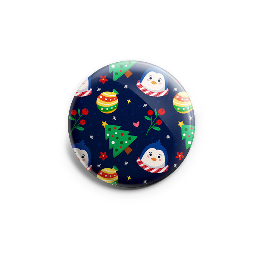 Penguin & Ornaments Pattern Topper - - Topperswap