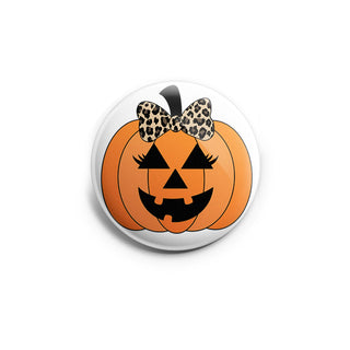 Leopard Glam Pumpkin Topper