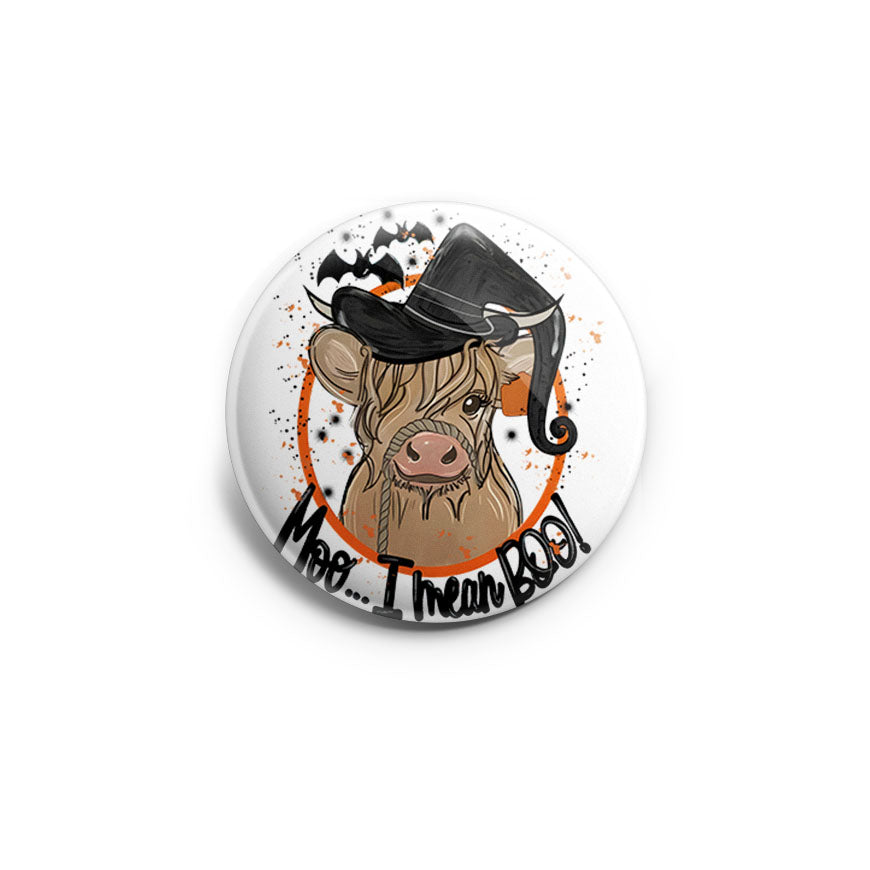 Cute Cow Tryin to be Spooky Topper - - Topperswap