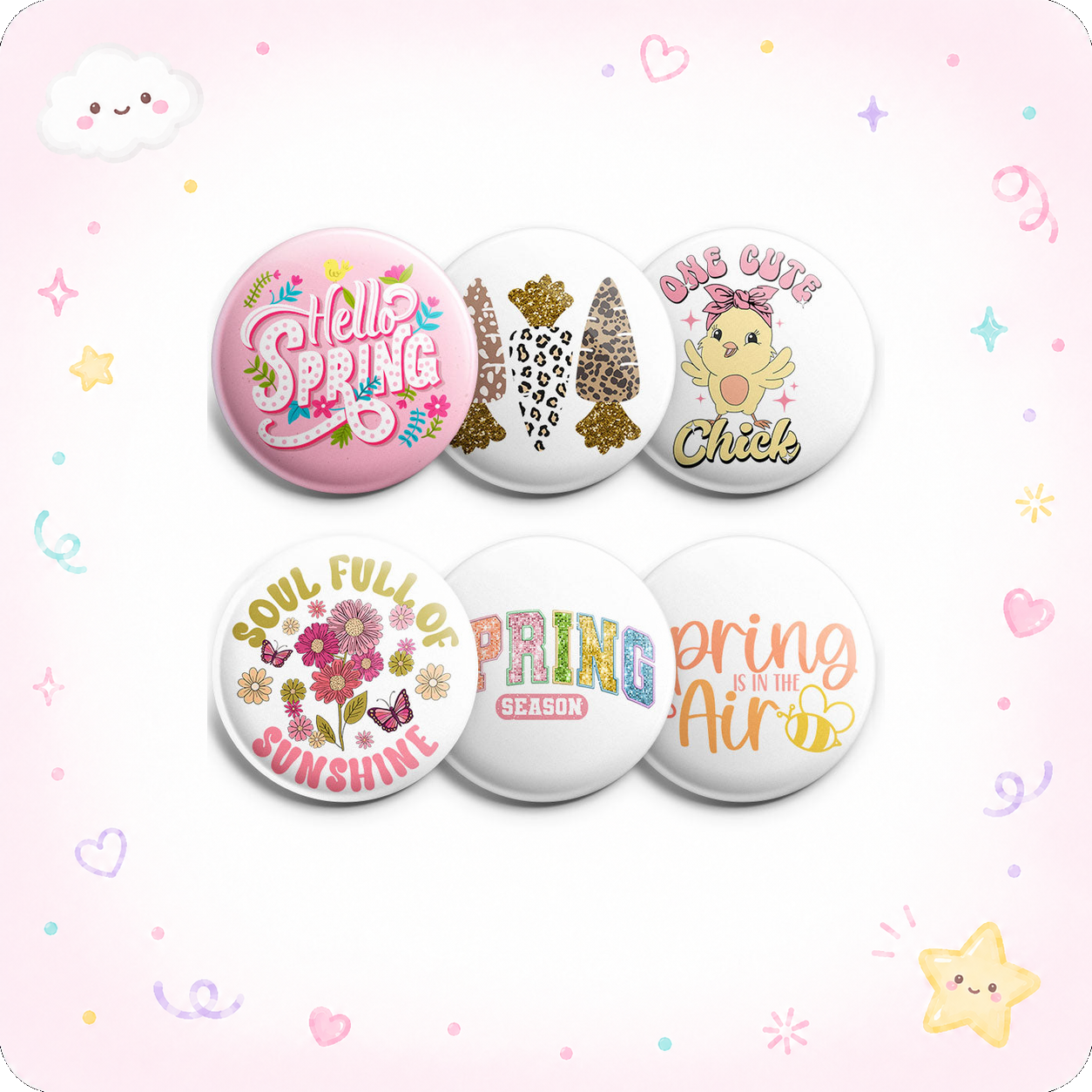 Spring Vibes Topper 6-Pack (Save 15%) - - Topperswap