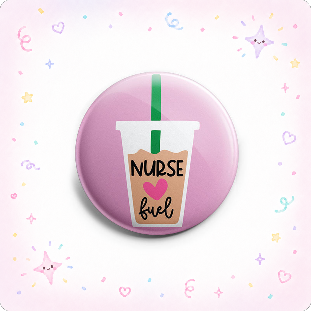 Nurse Fuel Heart Topper - - Topperswap