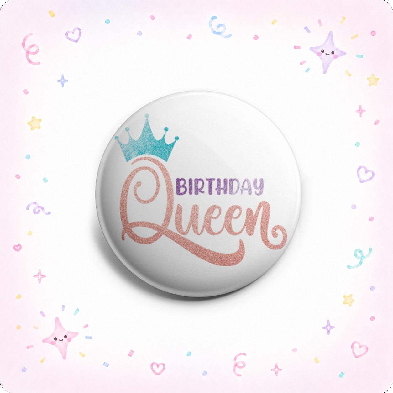 Birthday Queen Topper - - Topperswap
