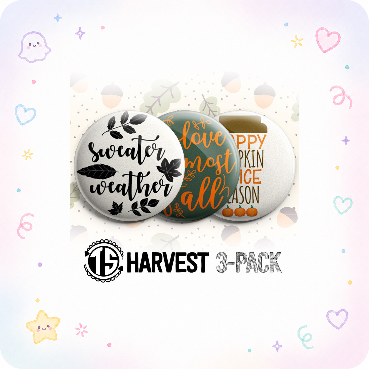 Harvest 3-Pack (Save 5%) - - Topperswap