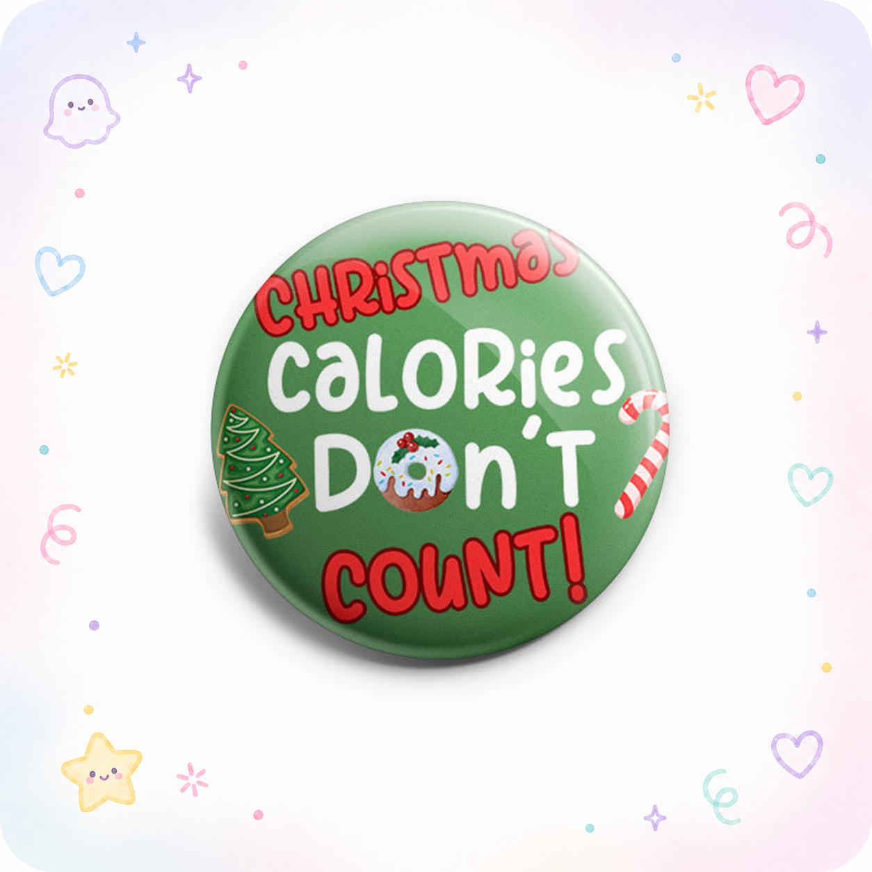 Christmas Calorie Topper - - Topperswap