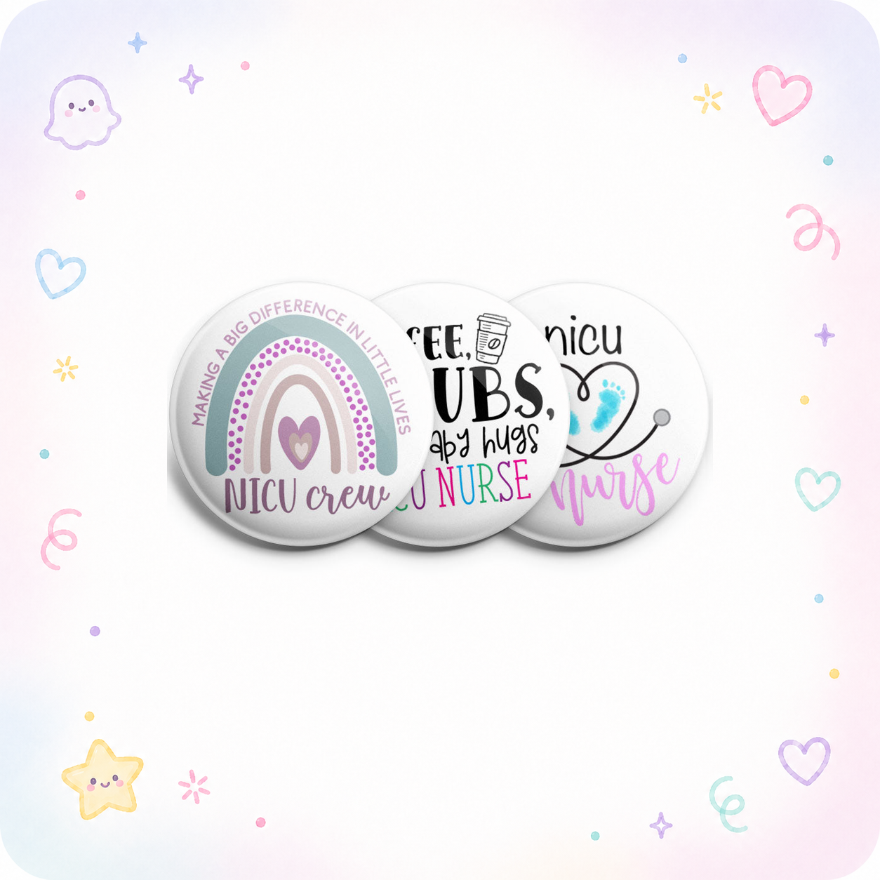 NICU Crew 3-Pack (Save 3-Pack) - - Topperswap