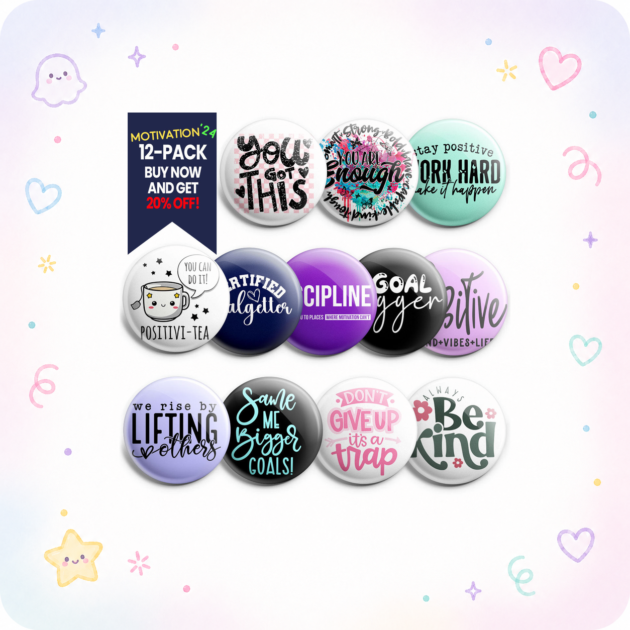 Inspirational Dozen Topper 12-Pack (Save 20%) - - Topperswap