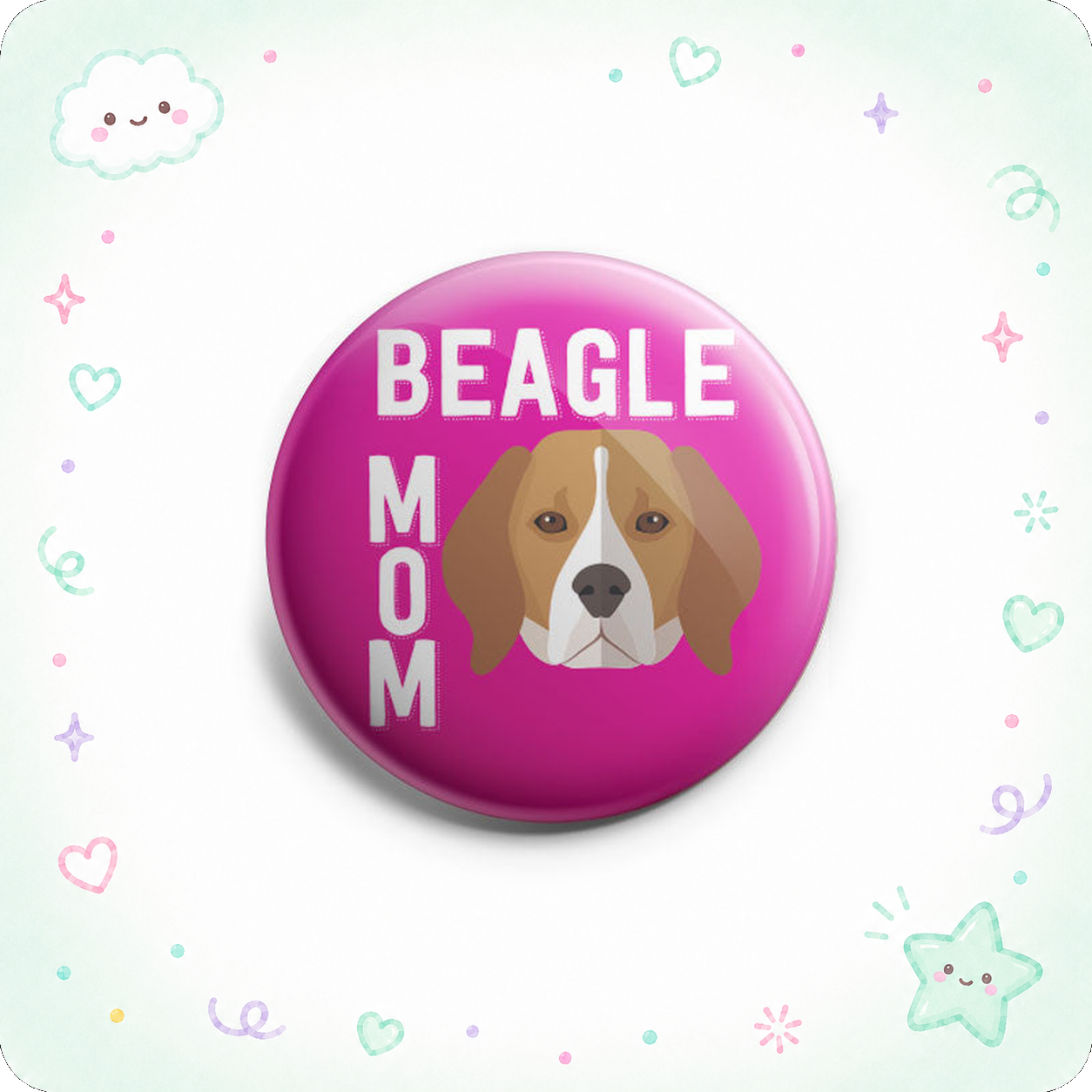 Beagle Mom Topper - - Topperswap