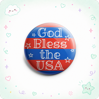 God Bless the USA Topper