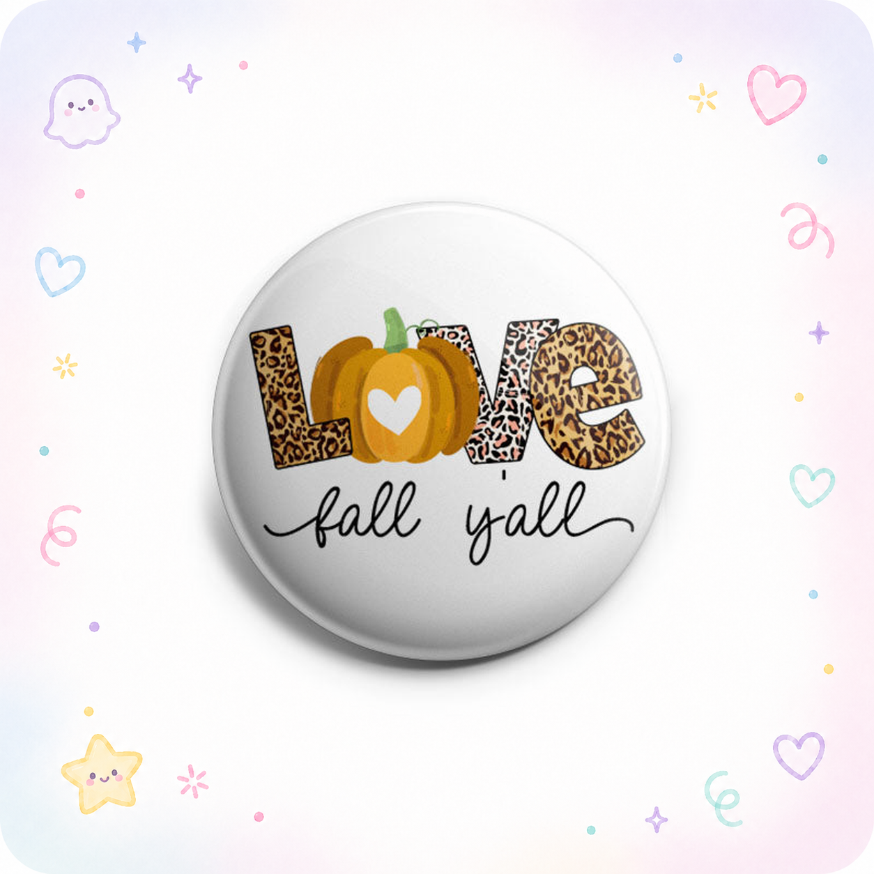 Love Fall Leopard Topper - - Topperswap