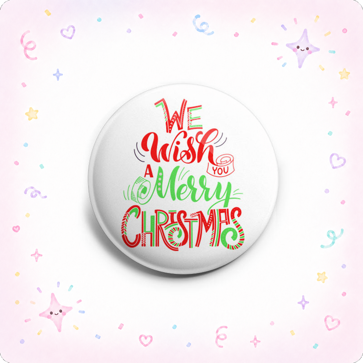 Wish You Merry Christmas Topper - - Topperswap
