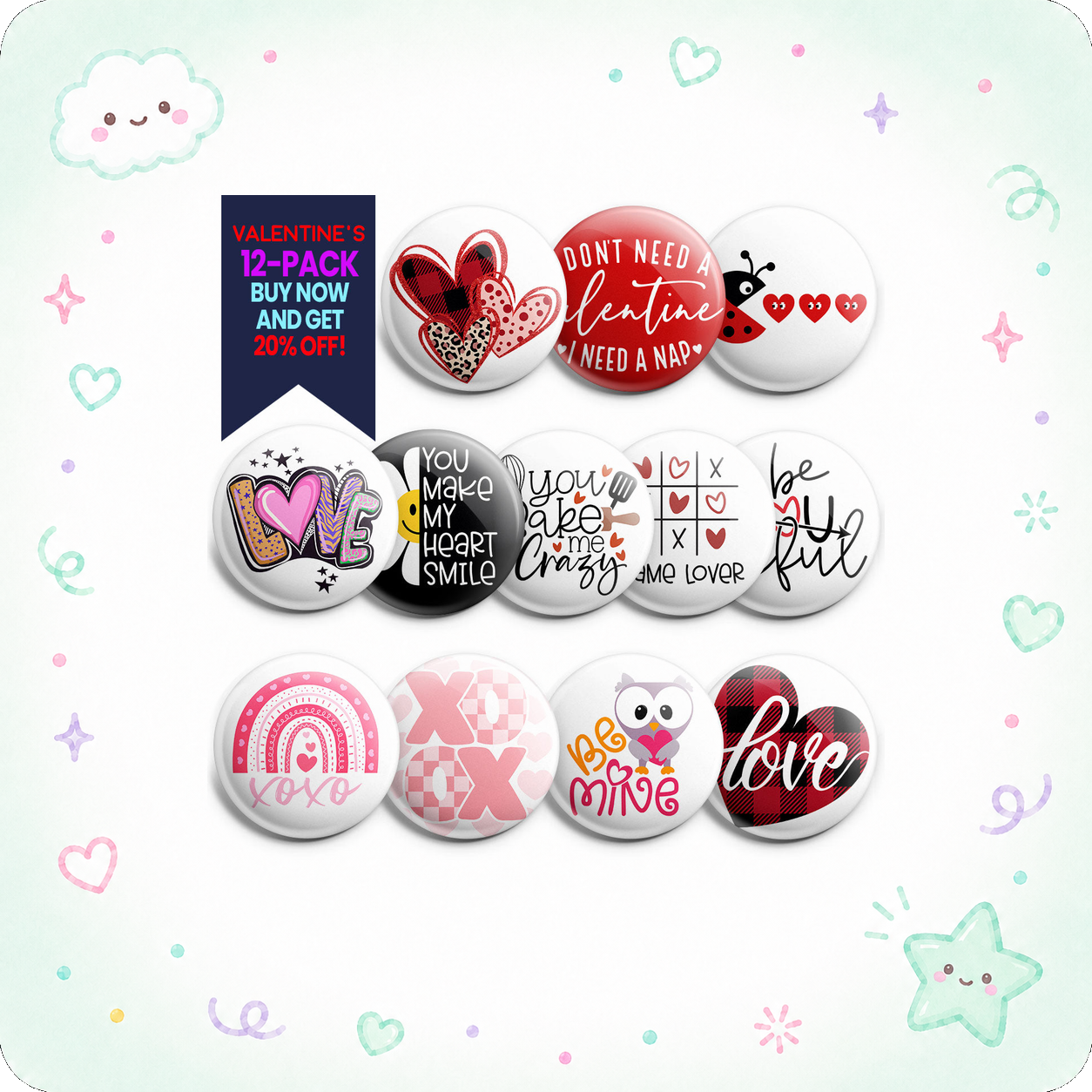 Full Bundle of Love 12-Pack - - Topperswap