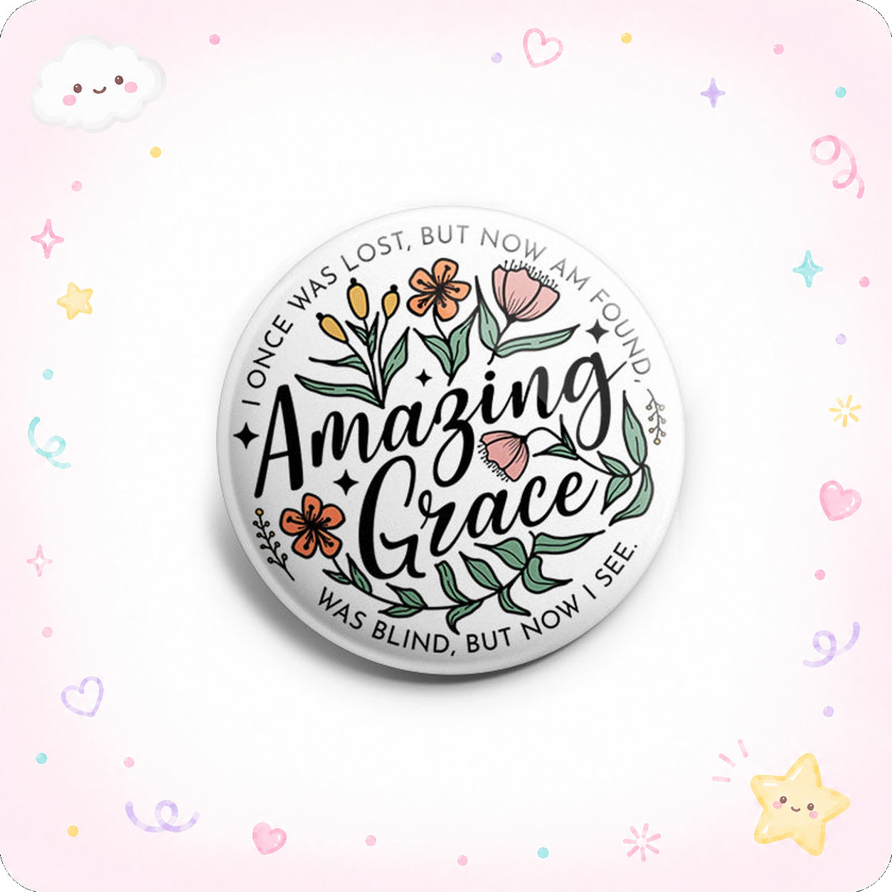 Amazing Grace Floral Topper - - Topperswap
