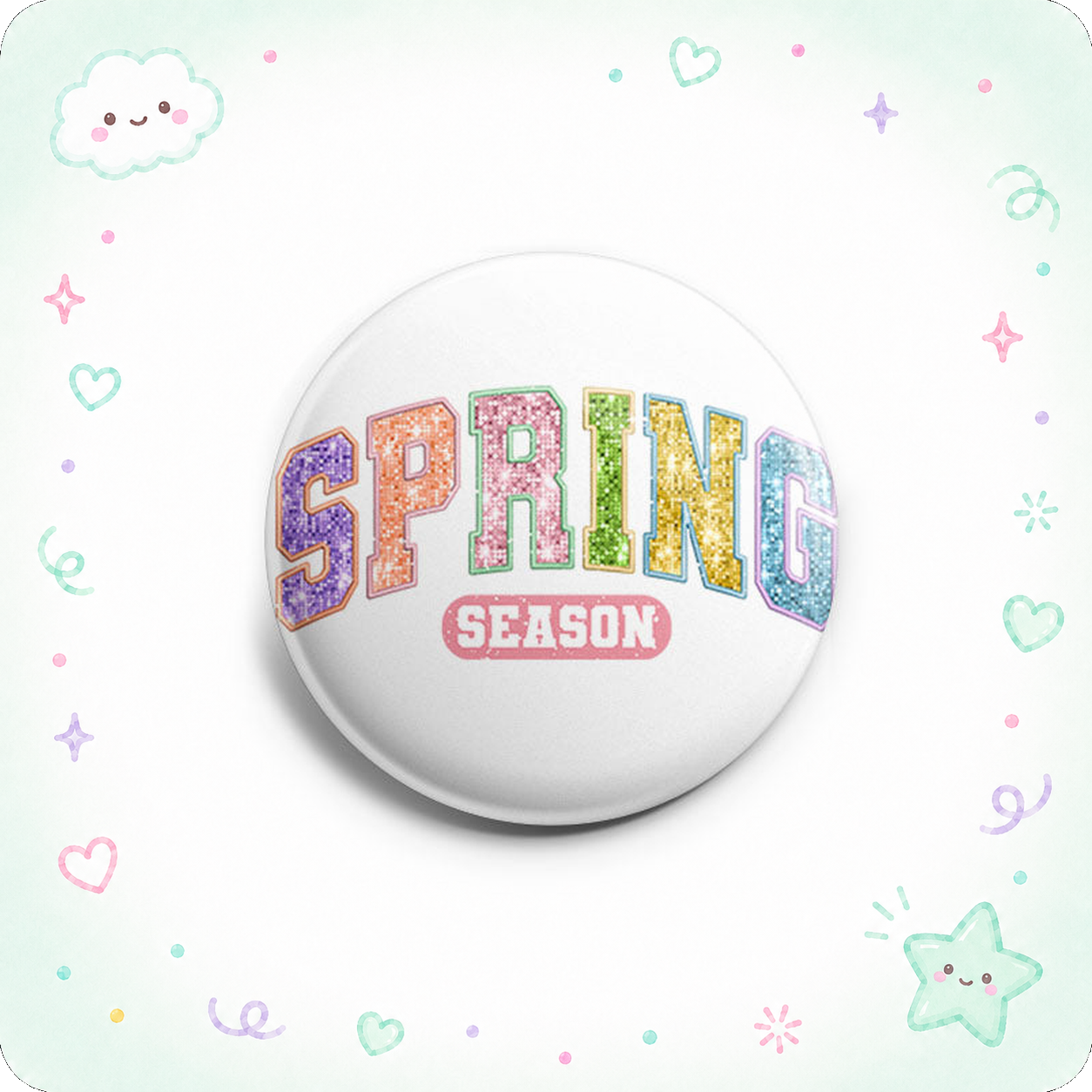 Sparkle of Spring Season Topper - - Topperswap