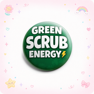 Green Scrub Energy Topper