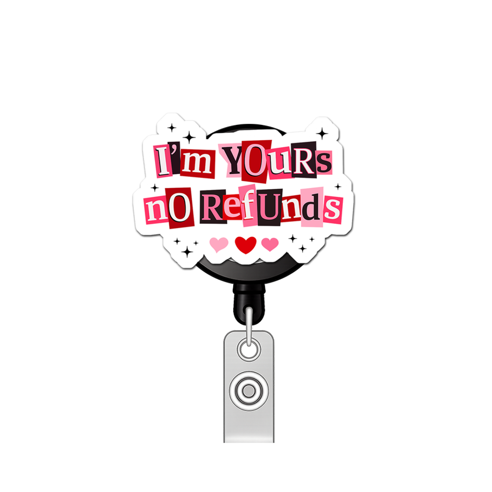 Love Contract Legend Pop Topper Swapfinity Retractable ID Badge Reel - - Topperswap