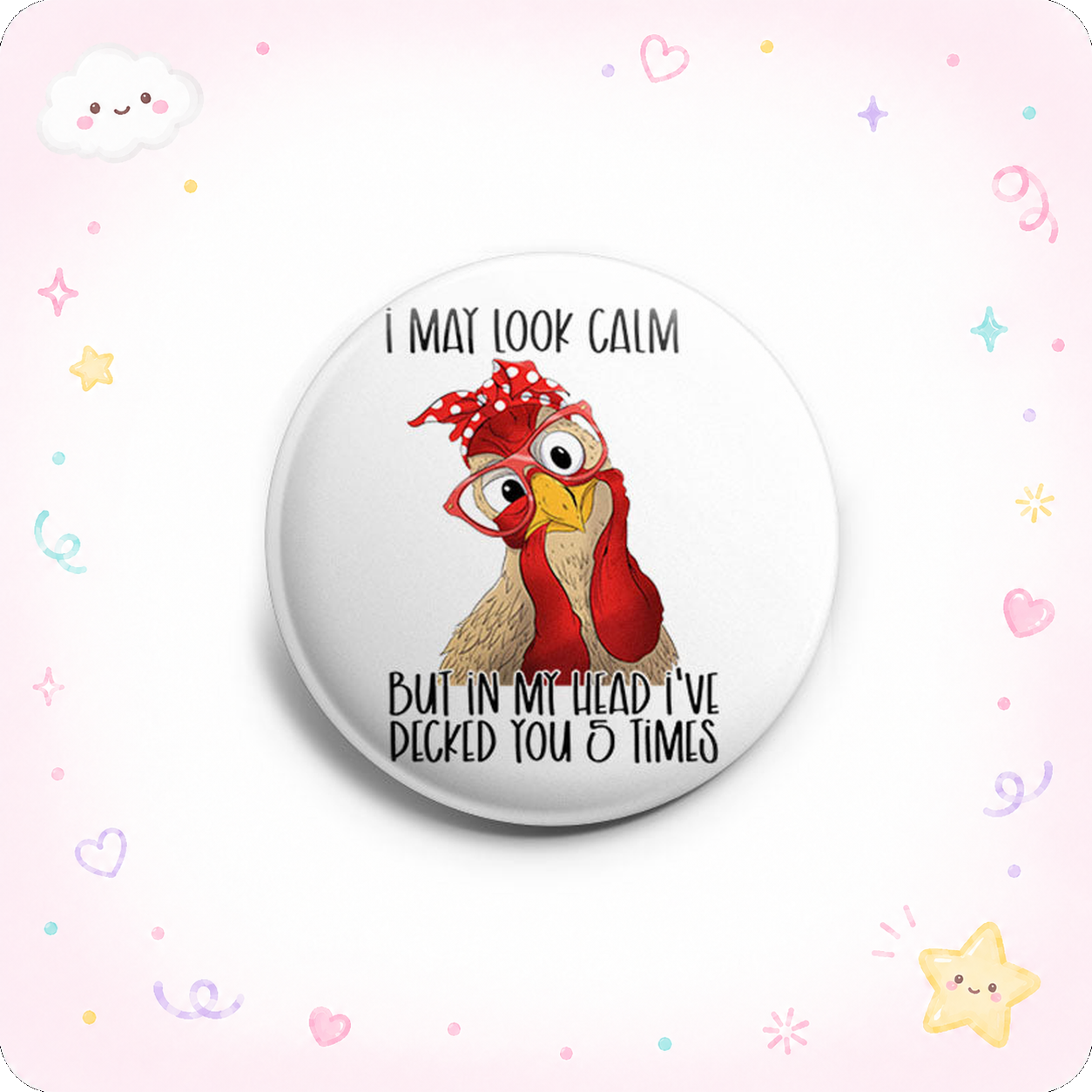 Crazy Chicken Topper - - Topperswap
