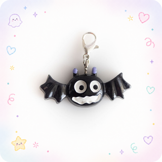 Cute Bat Badge Reel Add-on