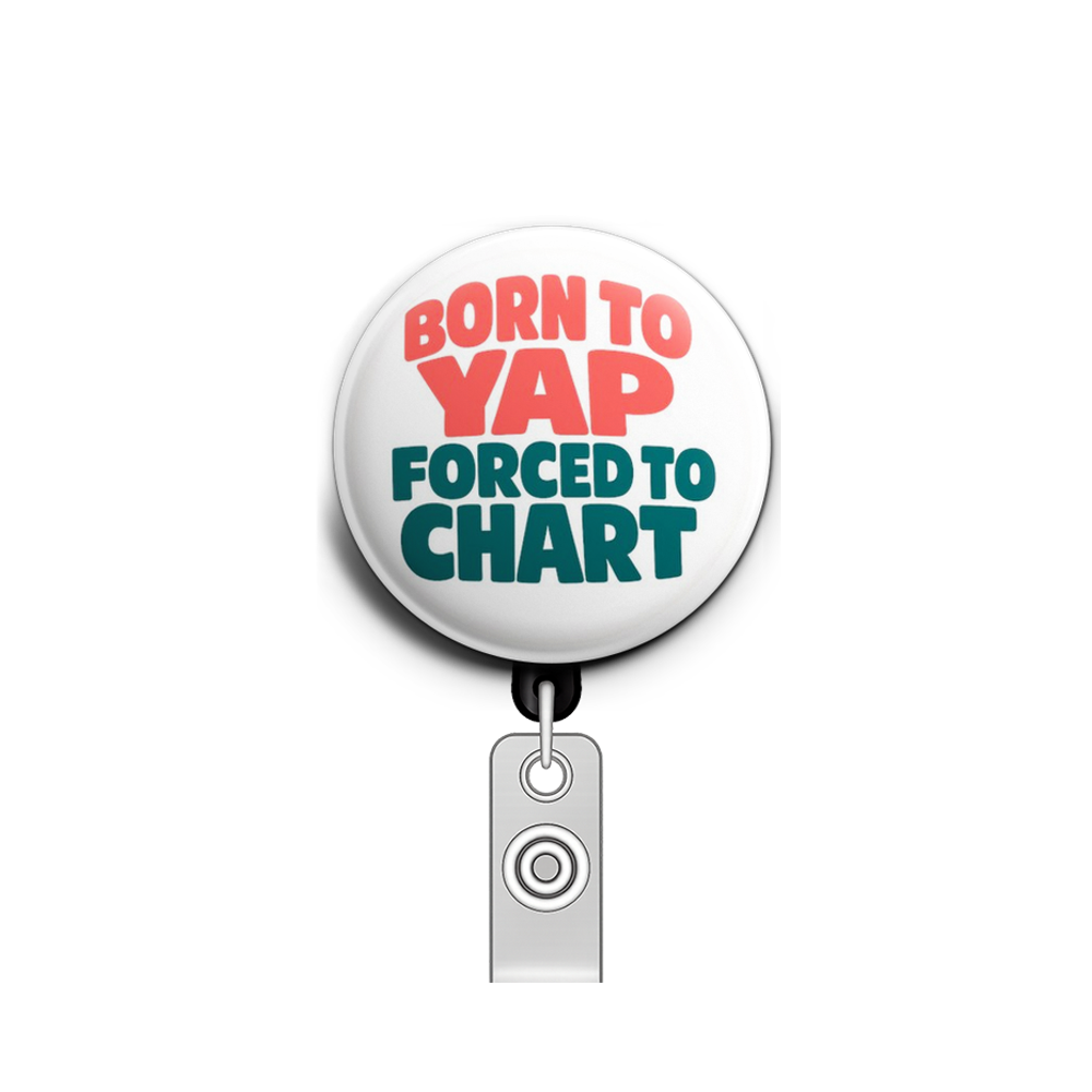 Chatterbox Chart Swapfinity Retractable ID Badge Reel - - Topperswap