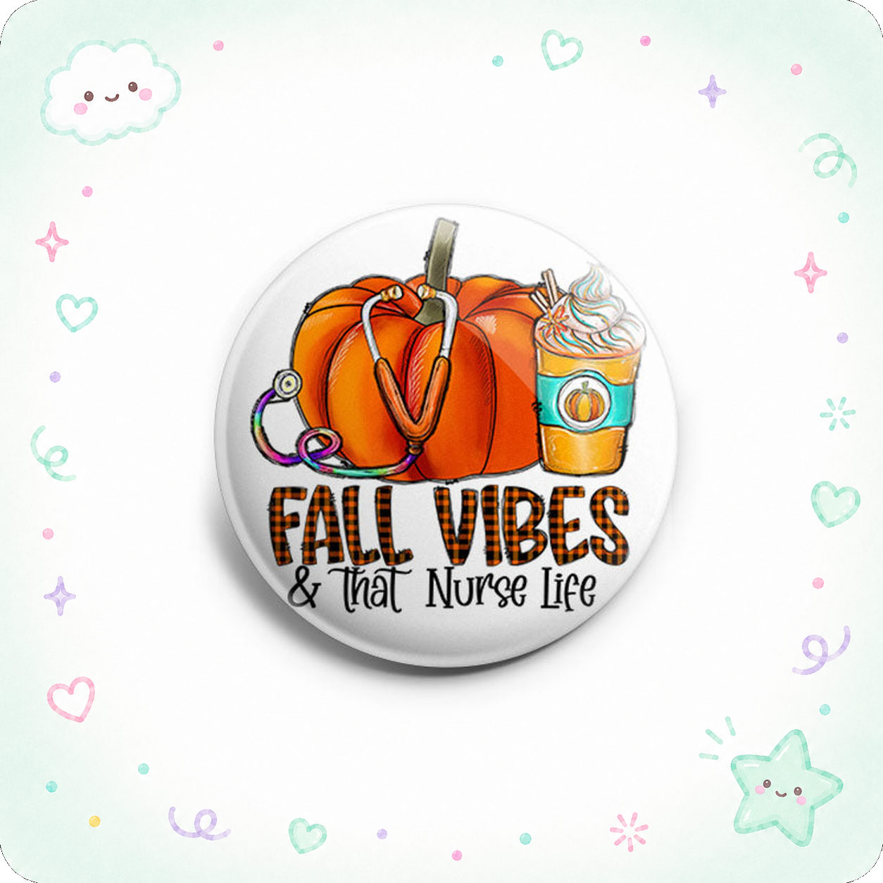 Fall Nurse Life Topper - - Topperswap
