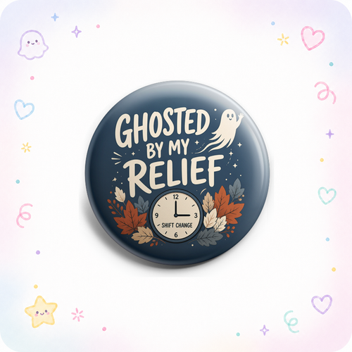 Ghosted By My Relief Topper