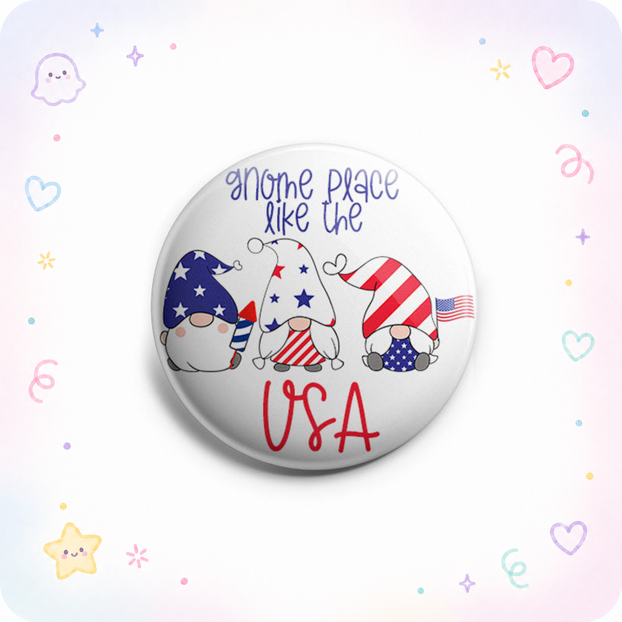 Gnome Place USA Topper - - Topperswap