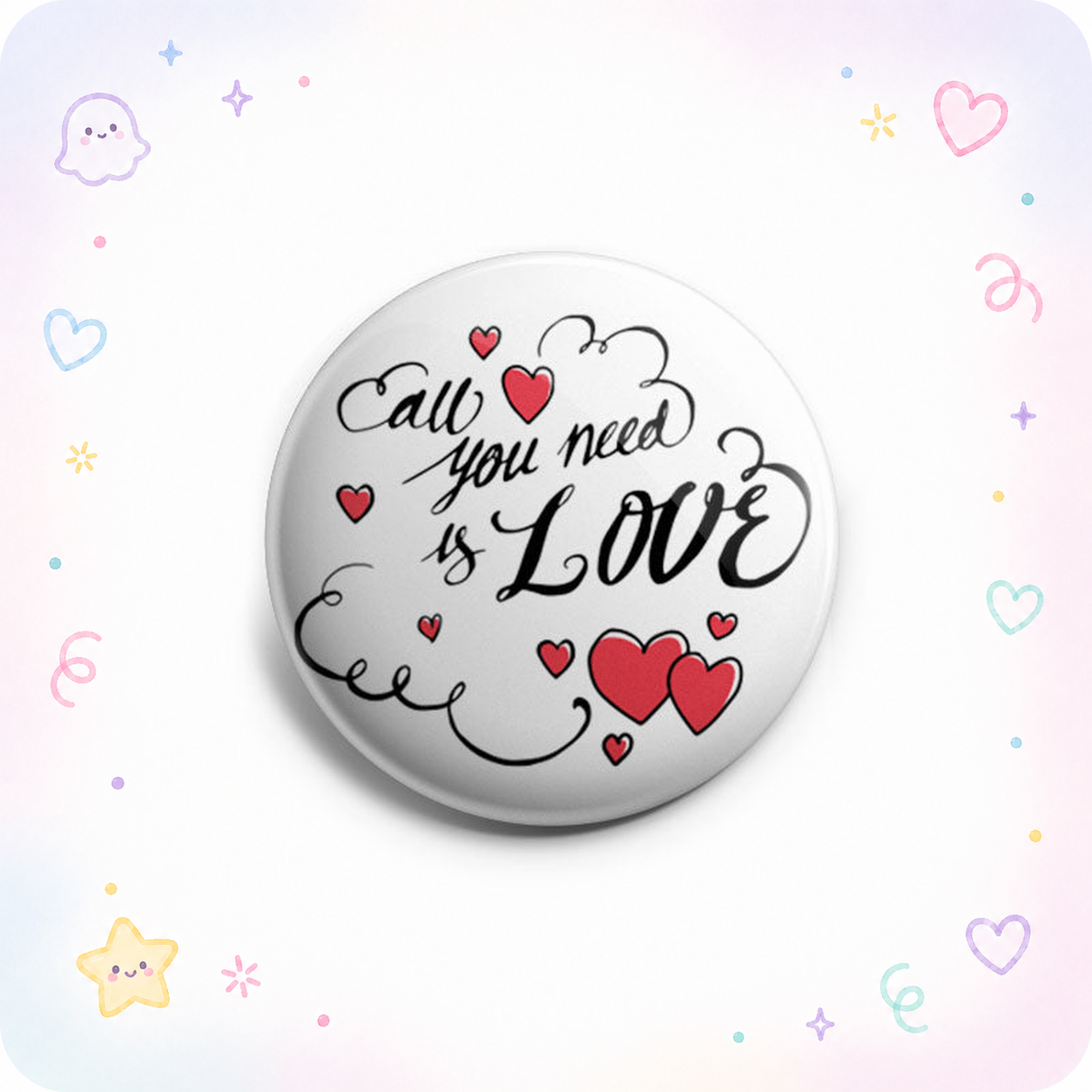 All You Need Is Love Topper - - Topperswap