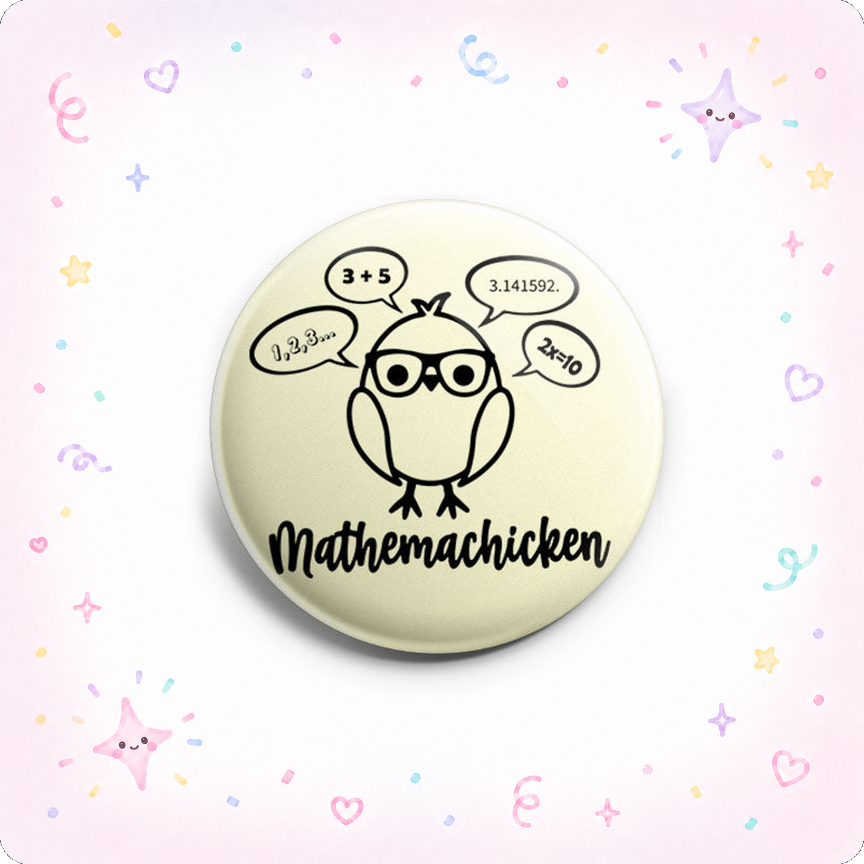 Mathemachicken Topper - - Topperswap