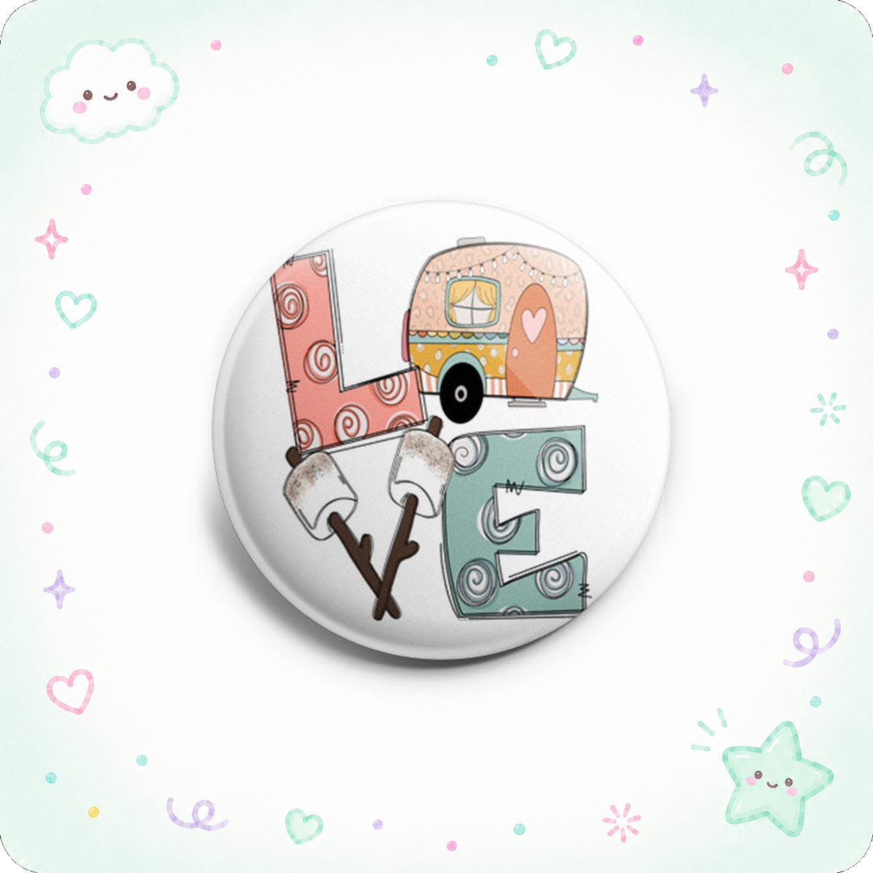 Love Camping Topper - - Topperswap