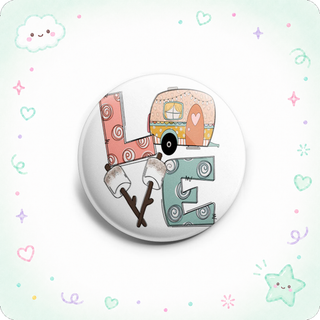 Love Camping Topper