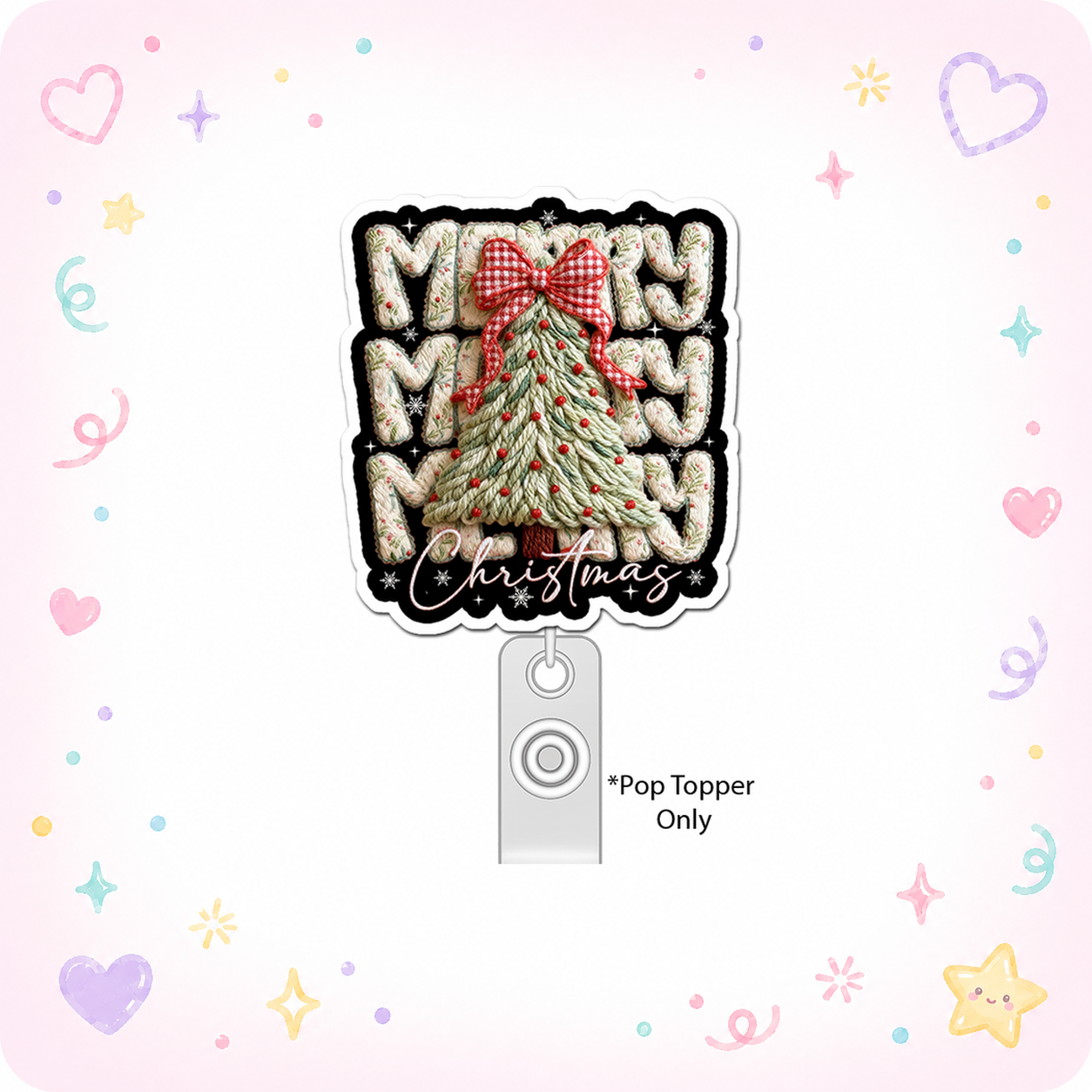 Merry Magic Maker Pop Topper - - Topperswap