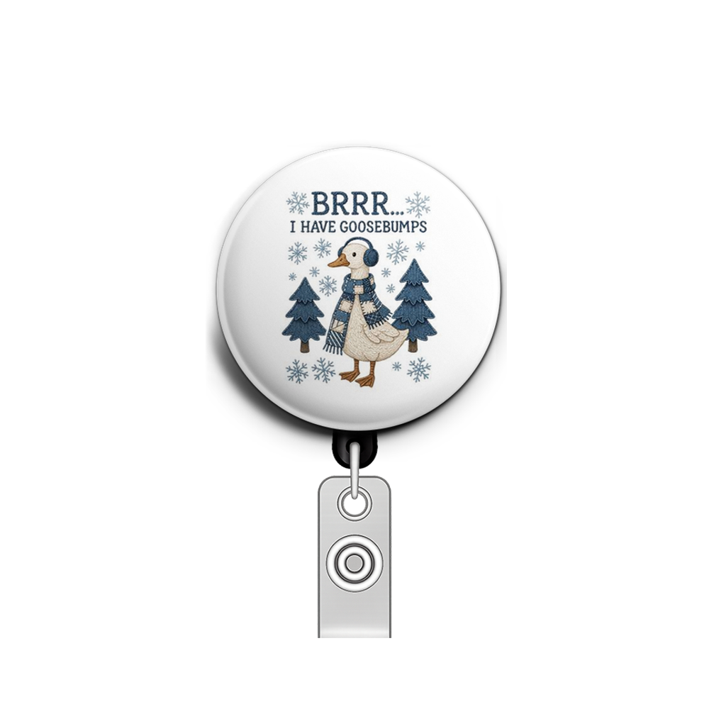 Goosebumps Guru Swapfinity Retractable ID Badge Reel - - Topperswap