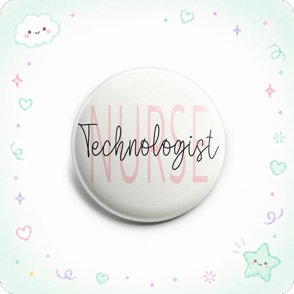 Nurse Technologist Reflection Topper - - Topperswap