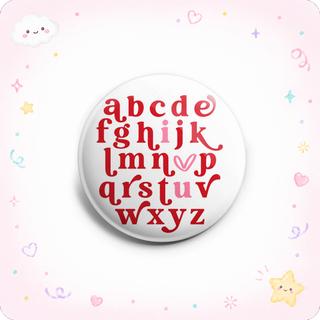Alphabet of Love Topper