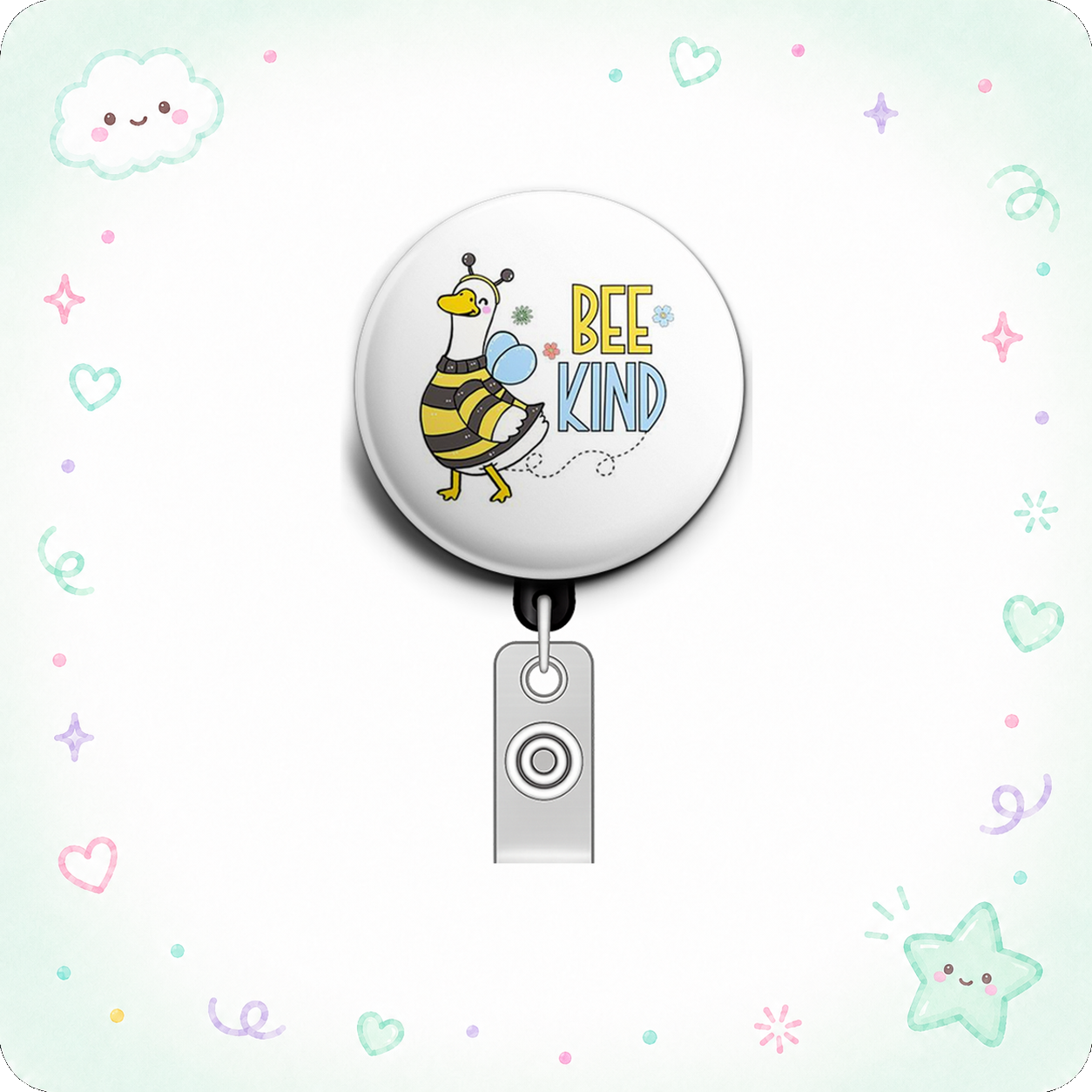 Bumble Goose Swapfinity Retractable ID Badge Reel - - Topperswap