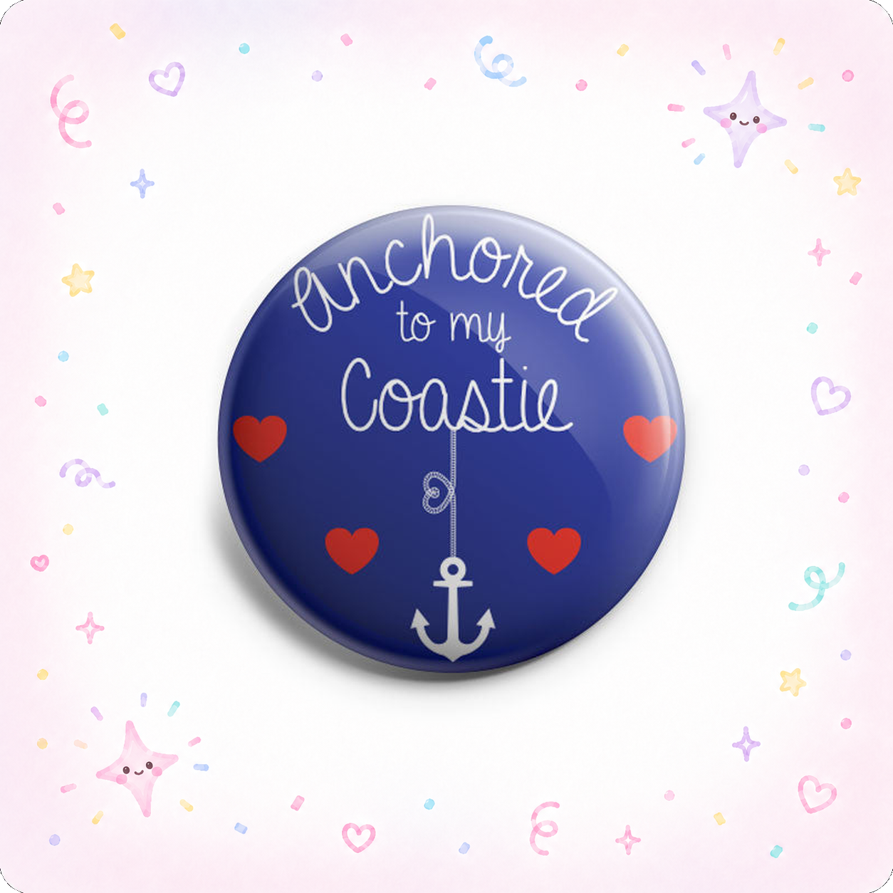 Anchored To My Coastie Topper - - Topperswap