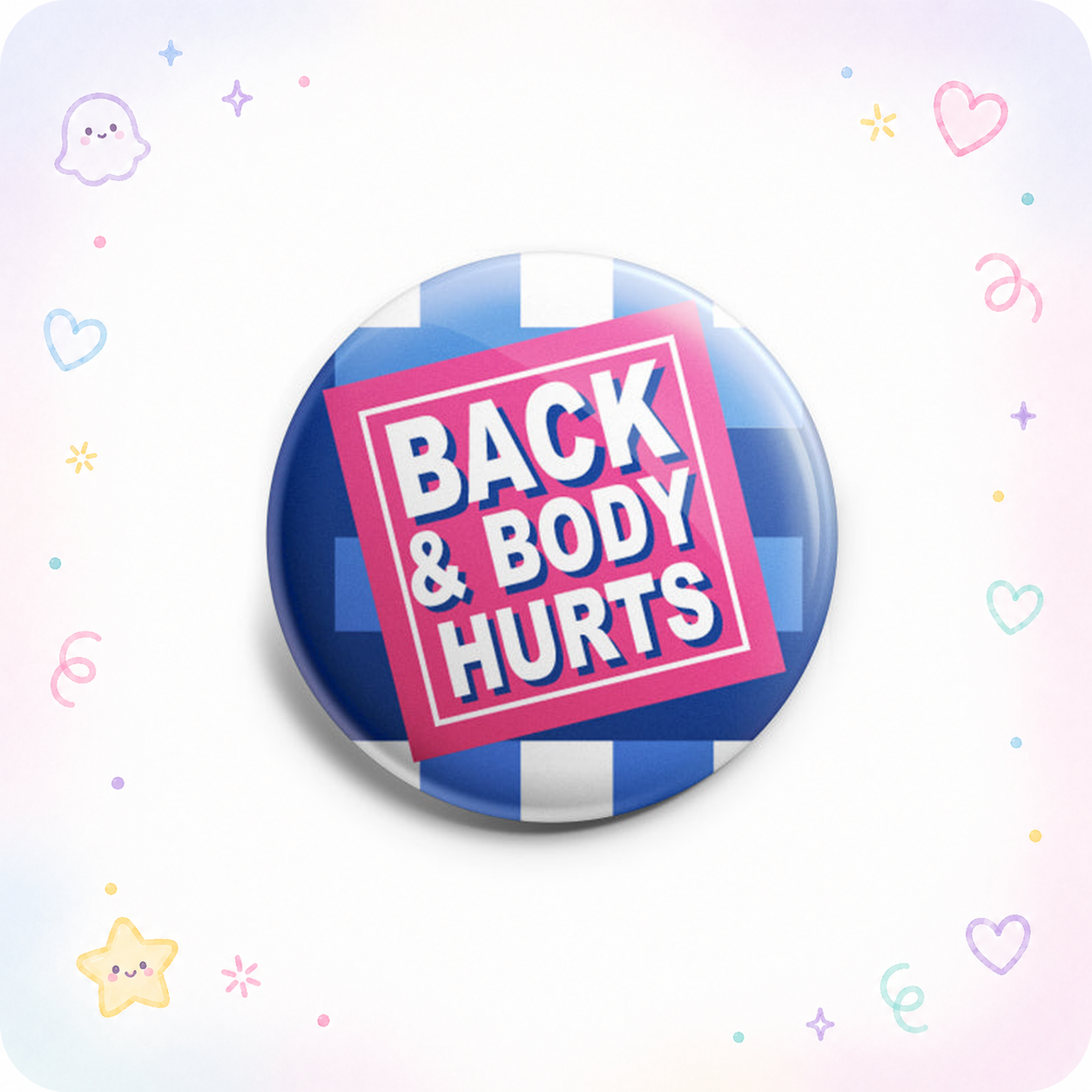 Back and Body Hurts Topper - - Topperswap