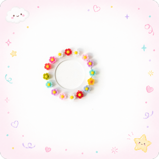 Colorful Flowers Swapfinity Swapper Frame