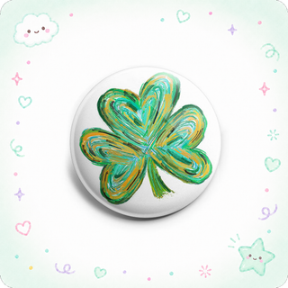 Artistic Clover Swirl Topper