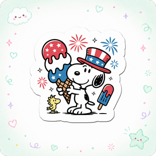 Patriotic Pop Legend Sticker