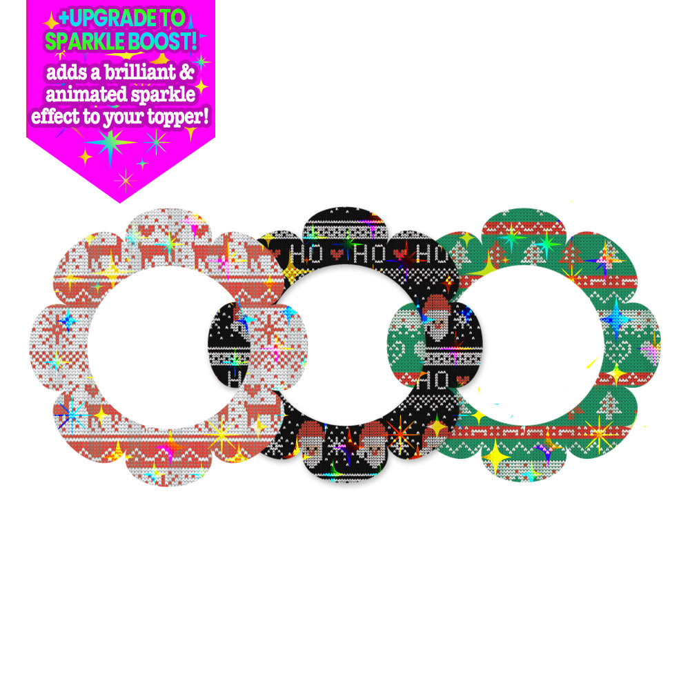 Ugly Sweater Extravaganza Swapfinity Swapper Frame 3-Pack (Save 5%) - Make it Sparkle! - Topperswap