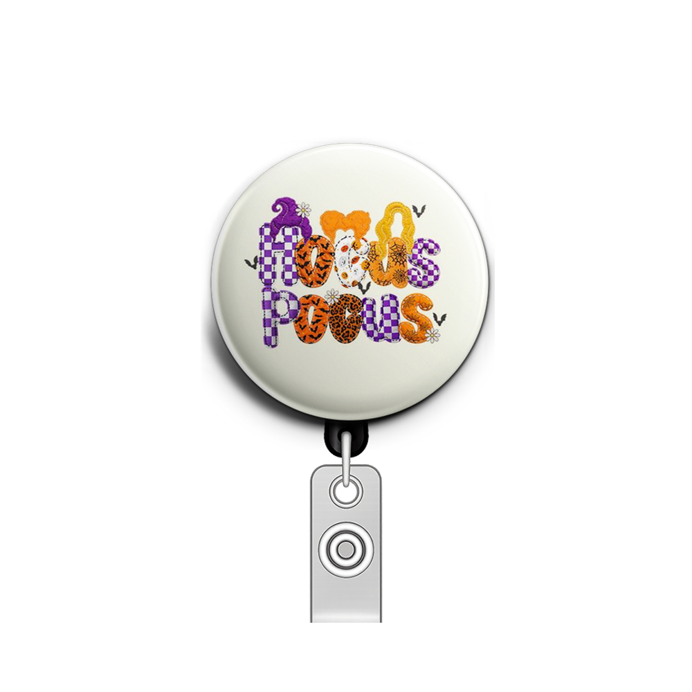 Spooky Swapfinity Retractable ID Badge Reel - - Topperswap