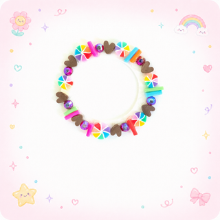 Chocolate Hearts & Sprinkles Swapfinity Swapper Frame