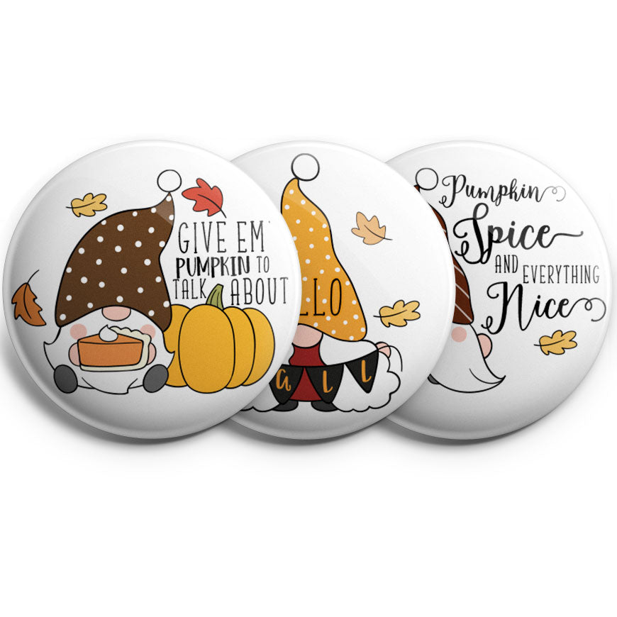 Fall Gnome 3-Pack (Save 5%) - - Topperswap