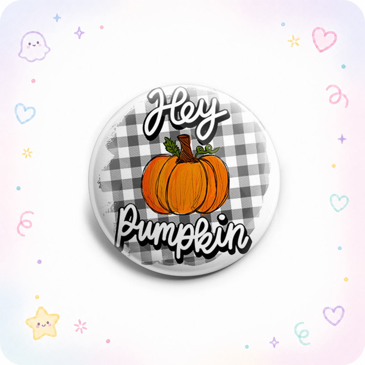 Hey Pumpkin Flannel Topper - - Topperswap