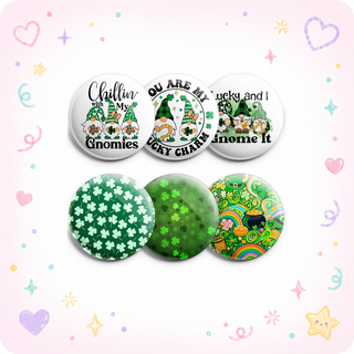 Emerald Elegance & St. Patrick's Gnomies Topper 6-Pack (Save 15%)
