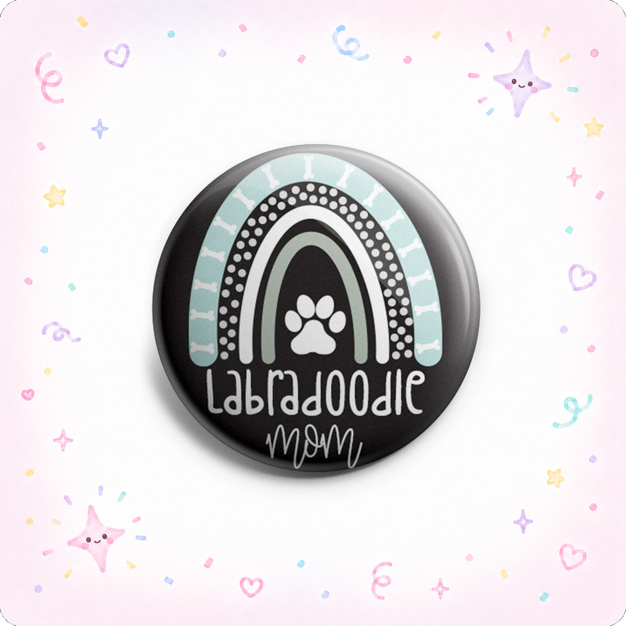 Labradoodle Mom Topper - - Topperswap